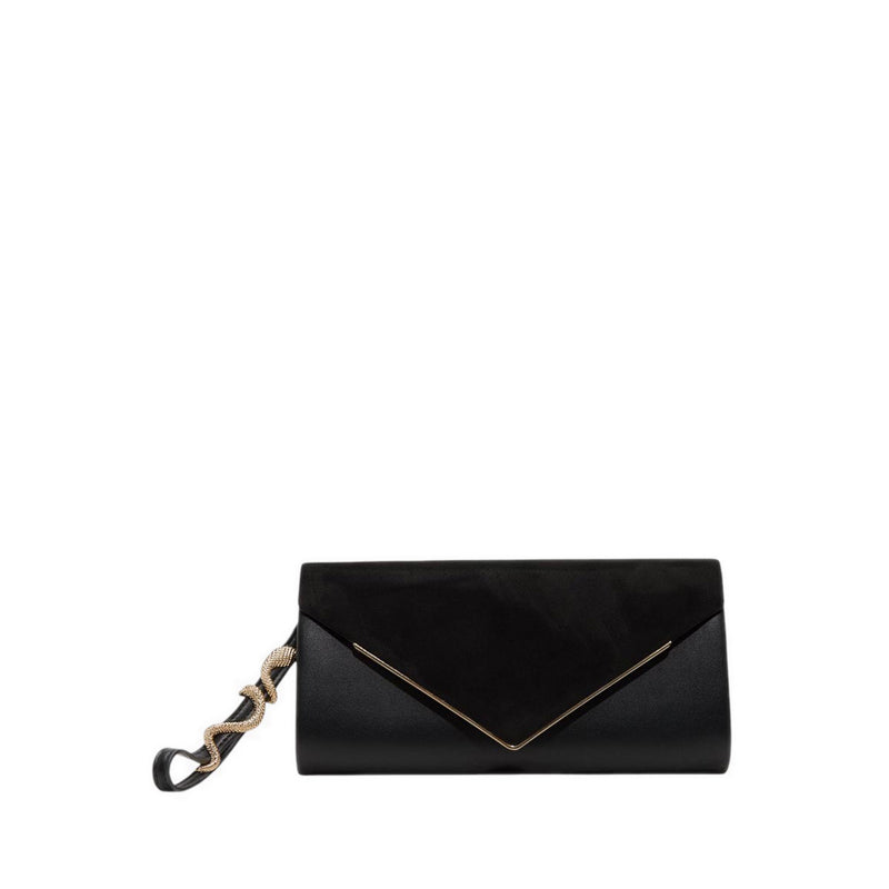 ALDO SERPANTE CLUTCH - BLACK