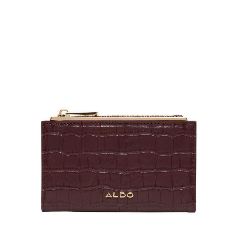 ALDO MERECLYA WALLET/CHANGE PURSE - DARK RED