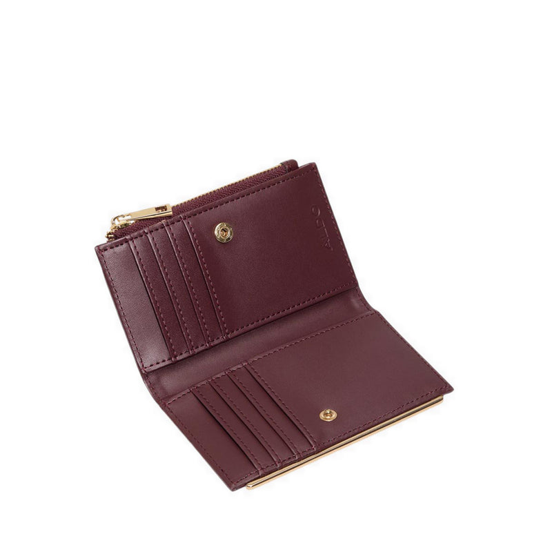 ALDO MERECLYA WALLET/CHANGE PURSE - DARK RED