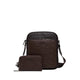 MAXIMILIAN CROSS BODY - OPEN BROWN