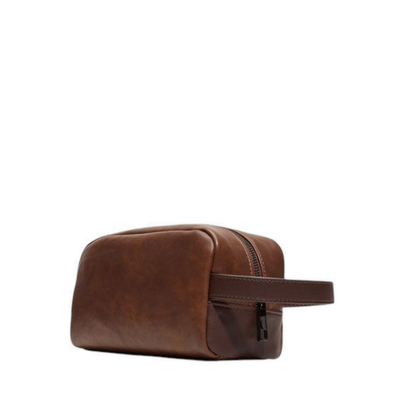 ALDO ABALINO WALLET/CHANGE PURSE - COGNAC
