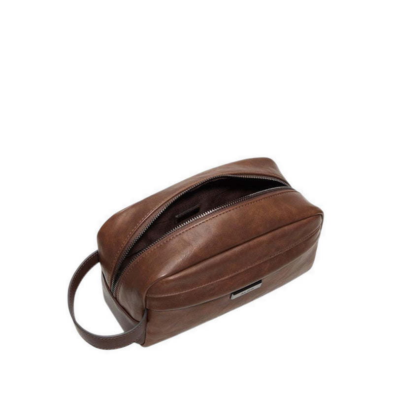 ALDO ABALINO WALLET/CHANGE PURSE - COGNAC