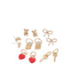 PARSIANGLOW EARRINGS - RED