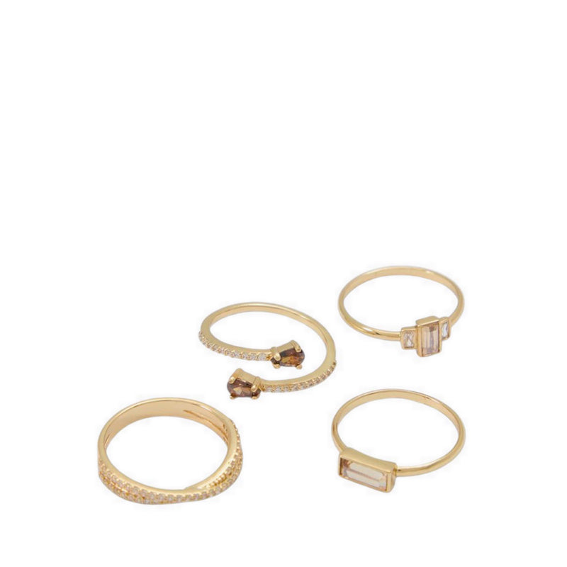 ALDO YEIKIN RINGS - LIGHT BROWN