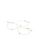 LINNAEUS BRACELETS - METALLIC MULTI