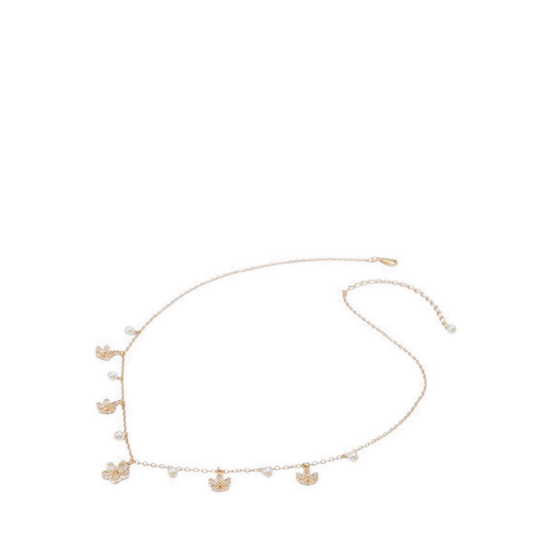 ALDO FLEURANNE NECKLACES - GOLD/CLEAR MULTI