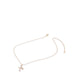 BENJABER NECKLACES - GOLD/CLEAR MULTI