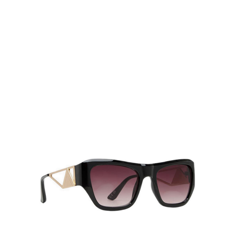 ALDO IVYJADE SUNGLASSES - BLACK/GOLD MULTI
