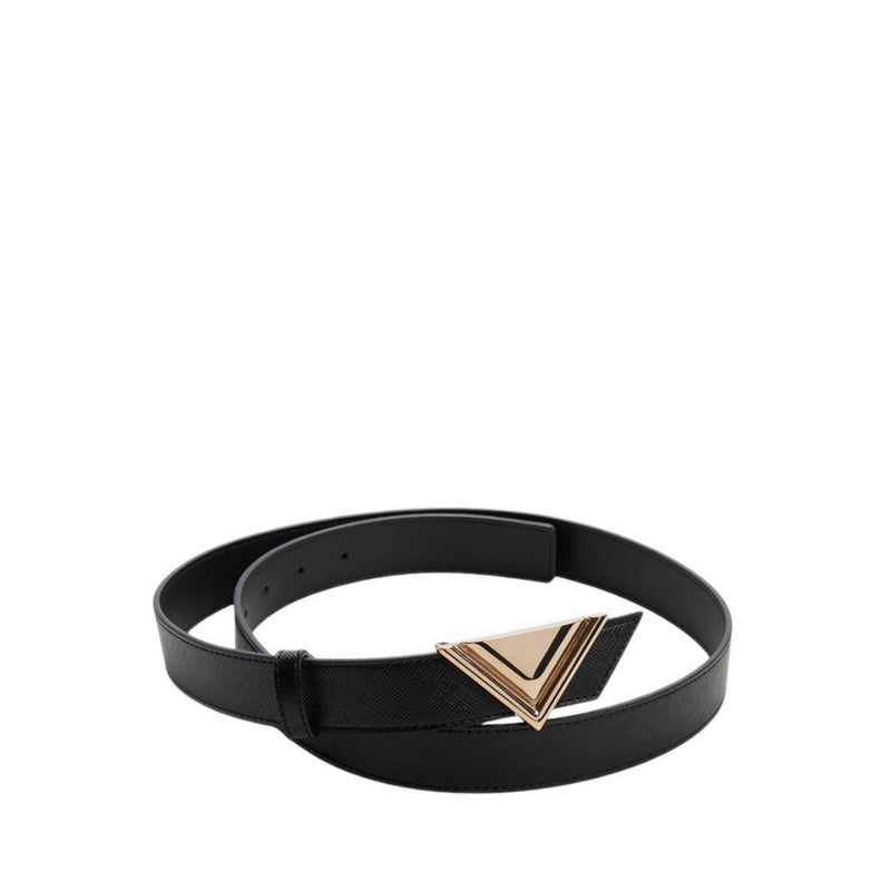 ALDO BELTEA BELT - BLACK/GOLD MULTI