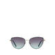 LOUIISA SUNGLASSES - DARK GREEN