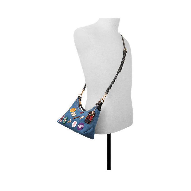 ALDO x Stranger Things CITYOFHAWKINS SHOULDER BAG - DENIM