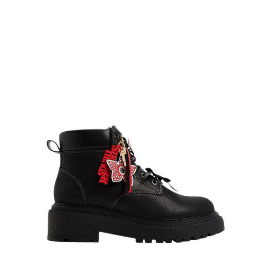 ALDO x Stranger Things THERIFT ANKLE BOOTS - BLACK