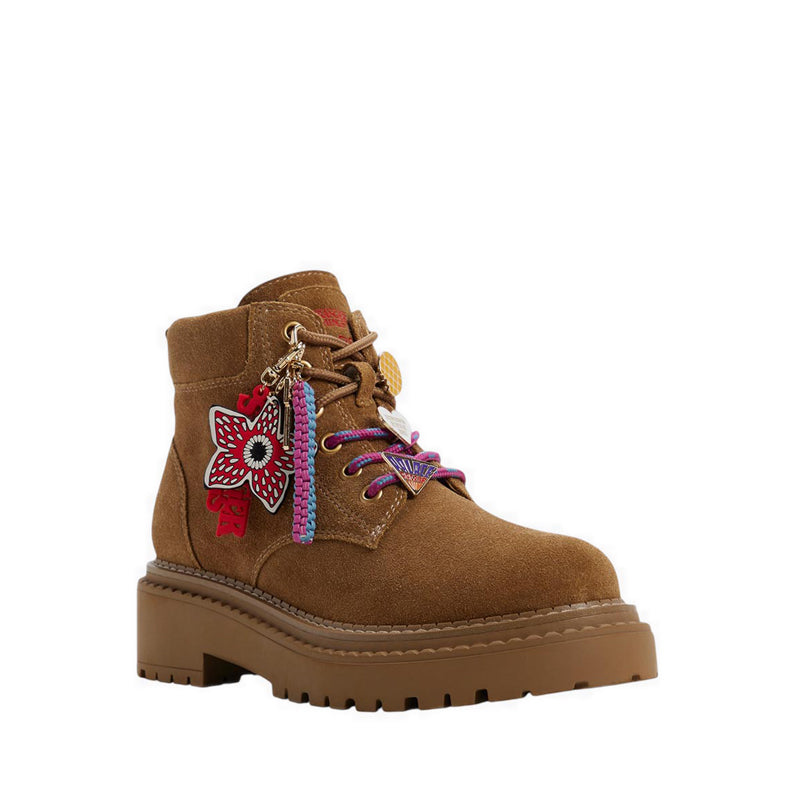 ALDO x Stranger Things THERIFT ANKLE BOOTS - SAND