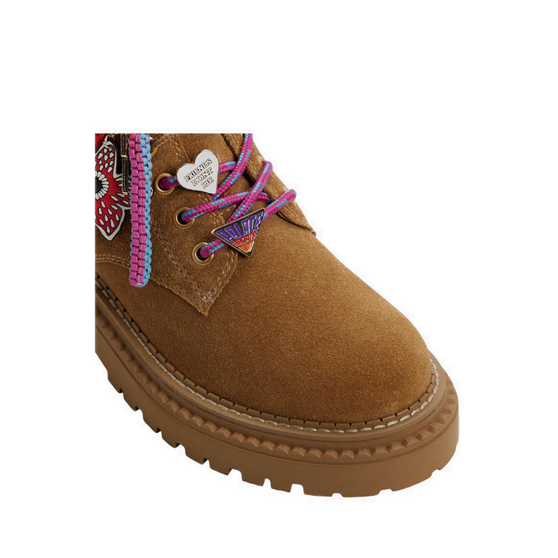 ALDO x Stranger Things THERIFT ANKLE BOOTS - SAND