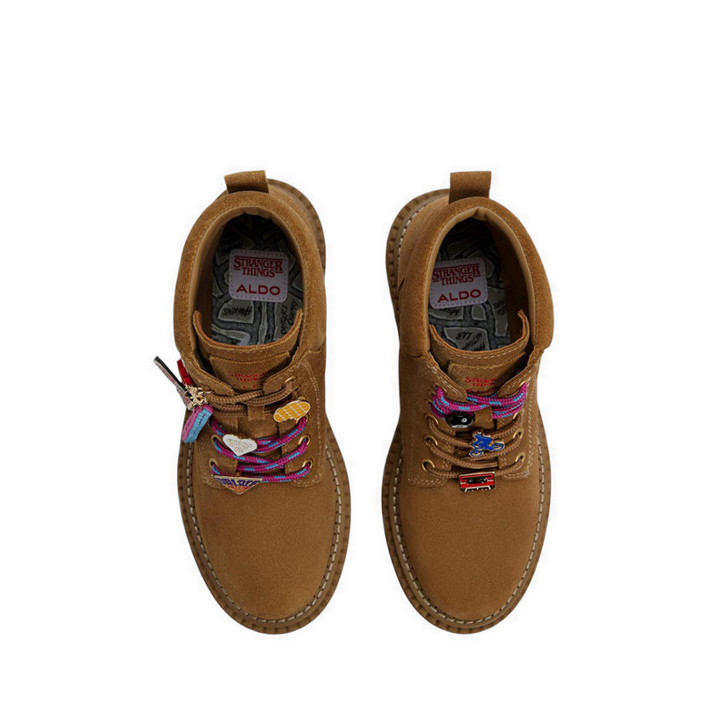 ALDO x Stranger Things THERIFT ANKLE BOOTS - SAND