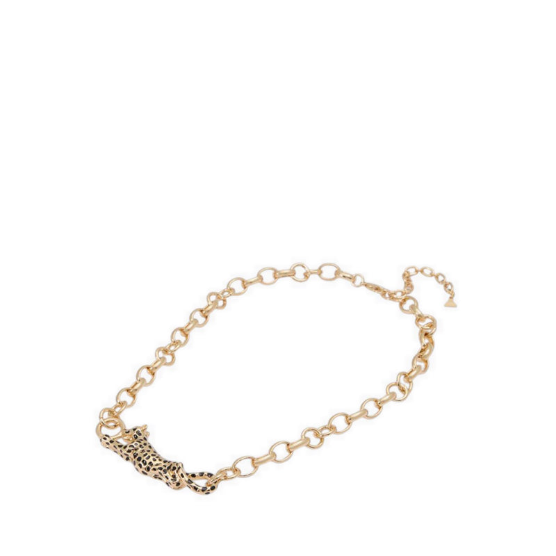 ALDO PANTHERE NECKLACES - BLACK/GOLD MULTI