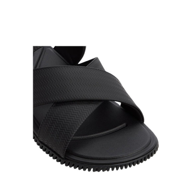 ALDO AUDRICK FLAT SANDALS - OTHER BLACK