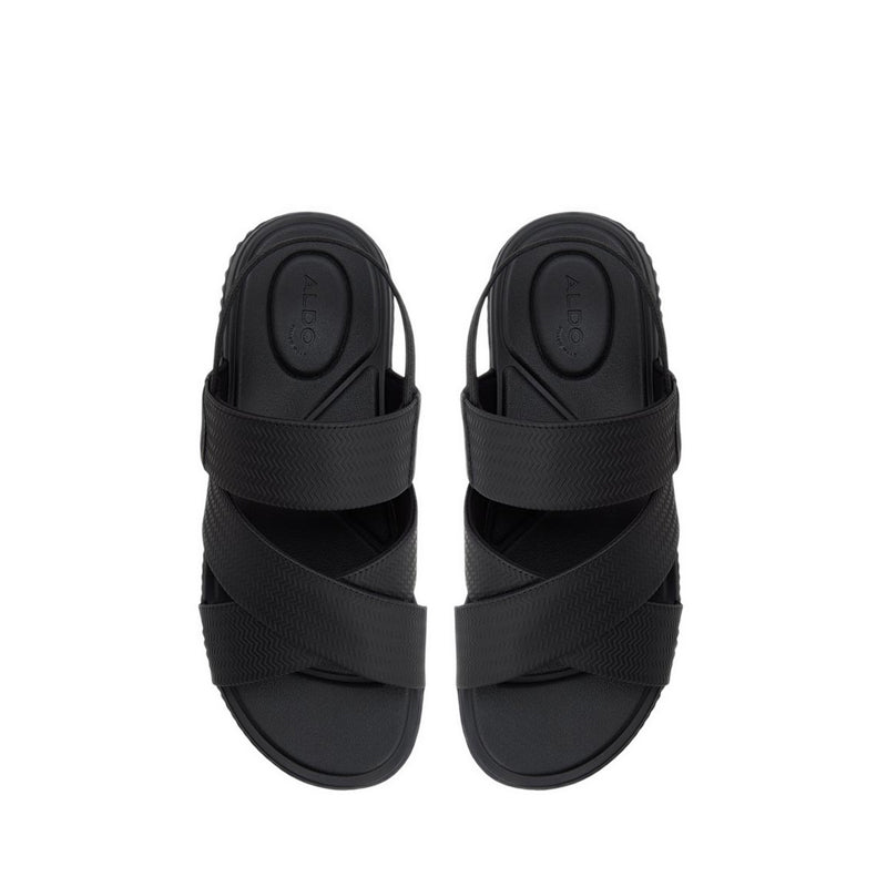 ALDO AUDRICK FLAT SANDALS - OTHER BLACK