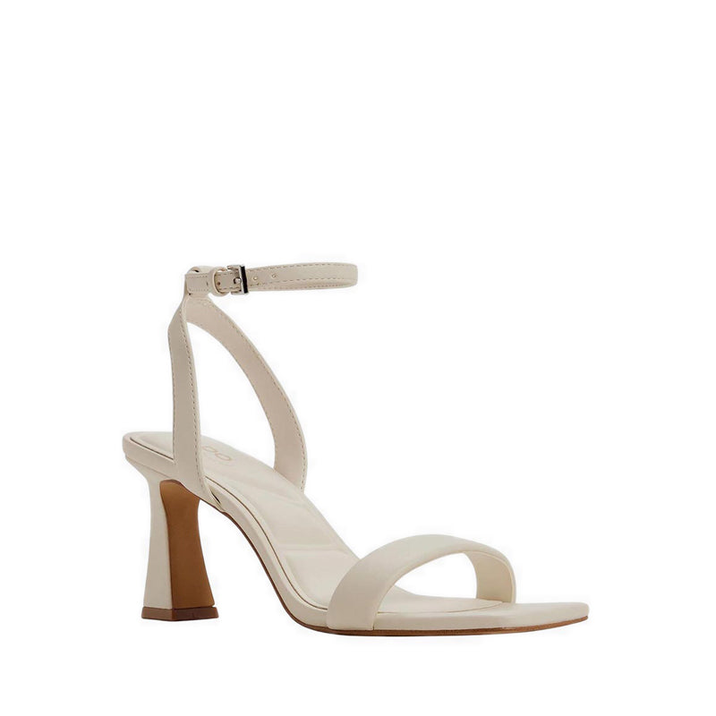 AUSTORAI SANDALS OPEN TOE & HEEL - WHITE/BONE