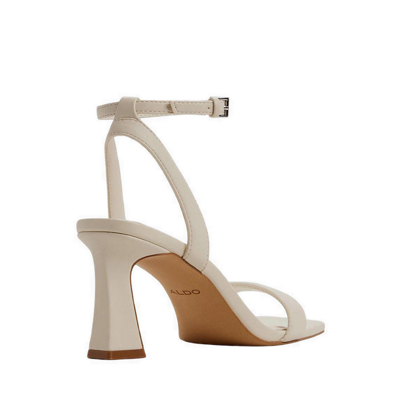 AUSTORAI SANDALS OPEN TOE & HEEL - WHITE/BONE