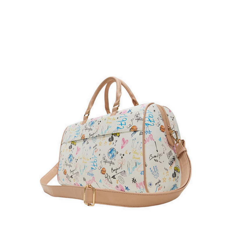 ALDO PHILIPINA DUFFLE - OPEN WHITE