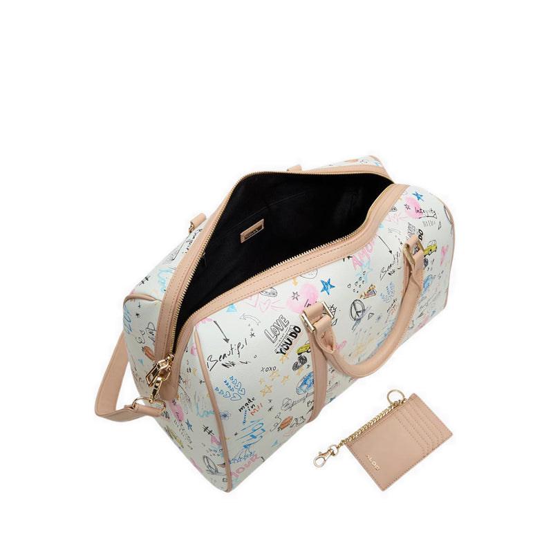 ALDO PHILIPINA DUFFLE - OPEN WHITE