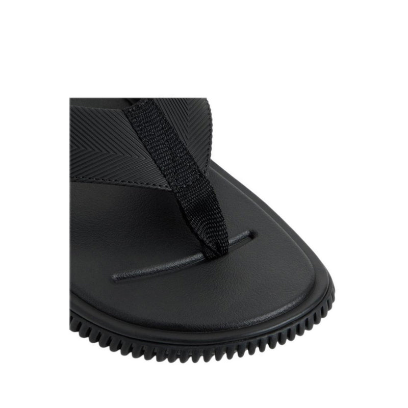 ALDO RIPTIDE FLAT SANDALS - OTHER BLACK