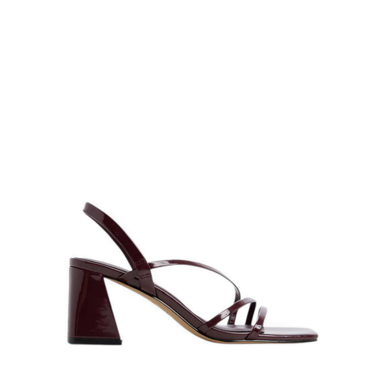 ALDO ATLANTICUS HEELED SANDALS - BORDO