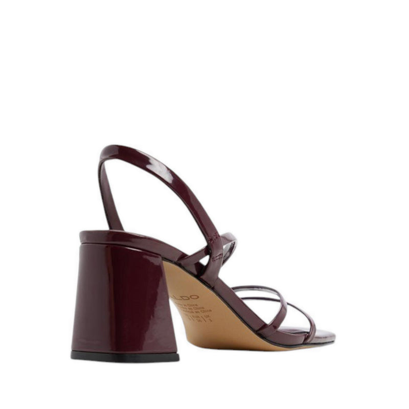 ALDO ATLANTICUS HEELED SANDALS - BORDO