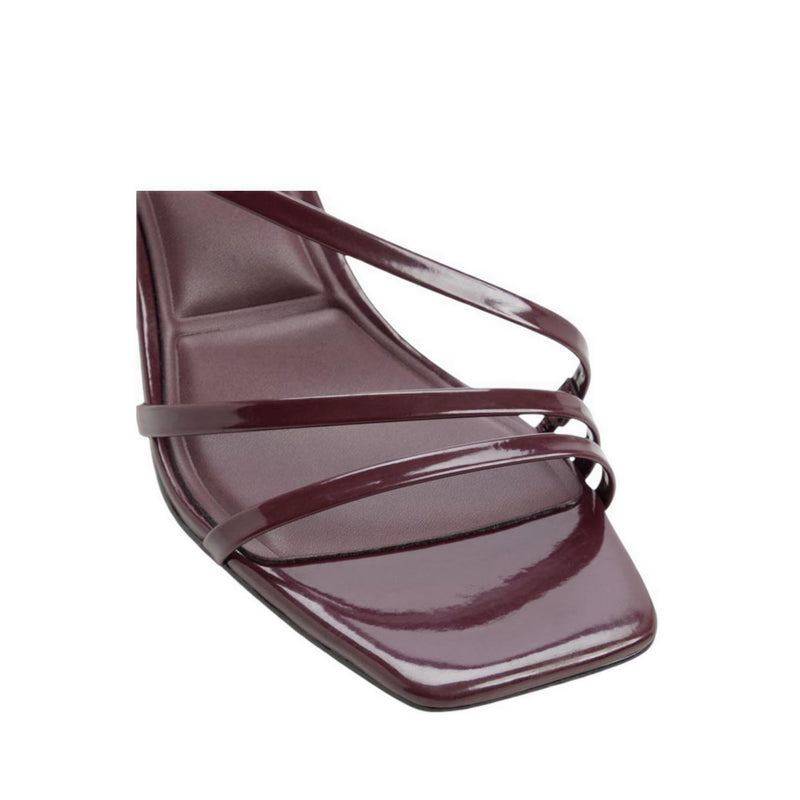 ALDO ATLANTICUS HEELED SANDALS - BORDO