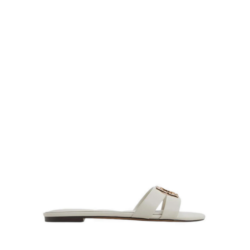 ALDO SUNRAY FLAT SANDALS - WHITE/BONE