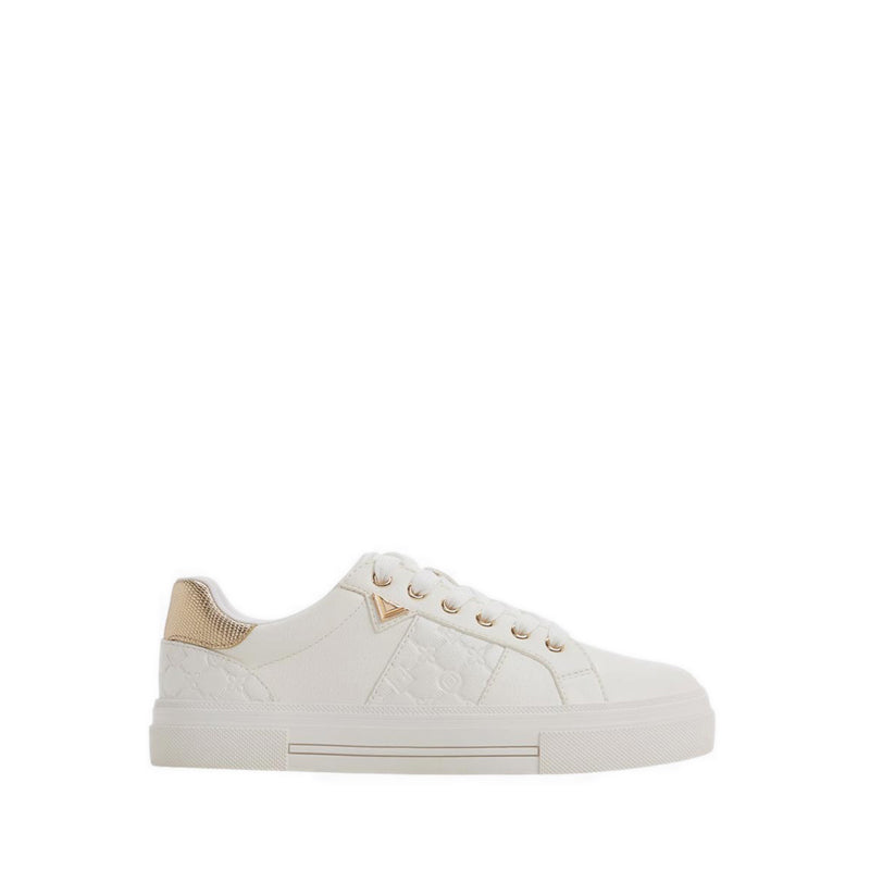 SADDIE SHOES-FLAT HEELS - WHITE COMBO