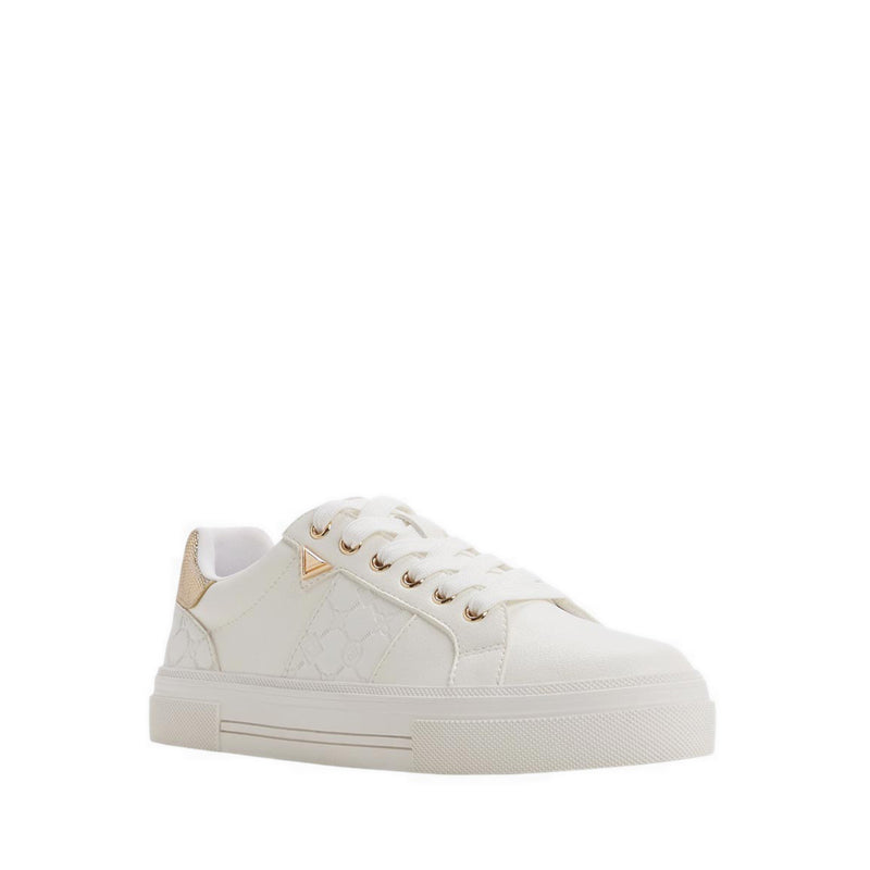 SADDIE SHOES-FLAT HEELS - WHITE COMBO
