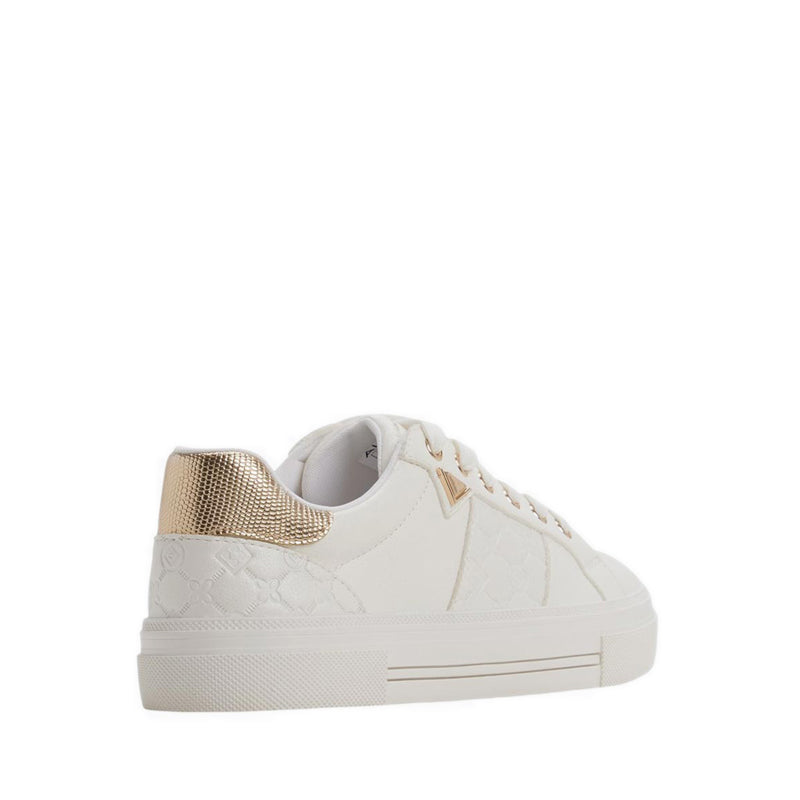 SADDIE SHOES-FLAT HEELS - WHITE COMBO