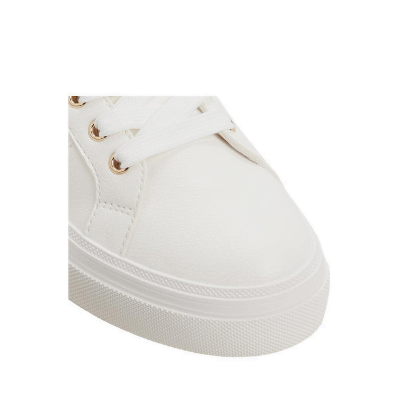 SADDIE SHOES-FLAT HEELS - WHITE COMBO