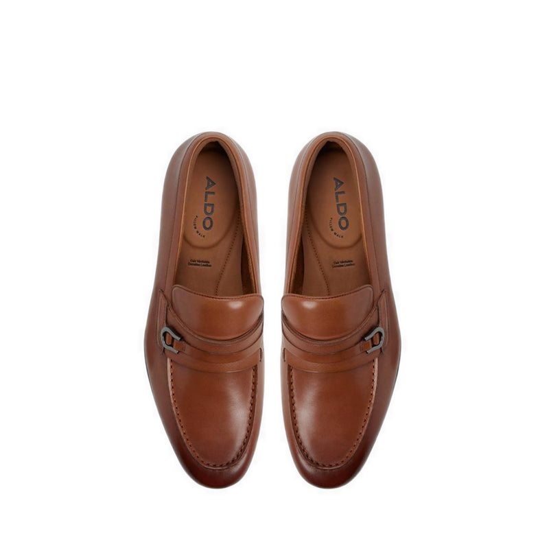 ALDO STANLY LOAFERS - COGNAC