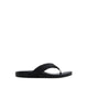 STEFFEN FLAT SANDALS - BLACK