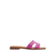 ITSANDAL FLAT SANDALS - DARK PINK
