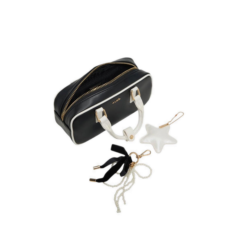 ALDO LUNABELLE SATCHEL - BLACK