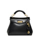 KATIEBAG TOP HANDLE - BLACK OVERFLOW