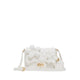 FFLOWERPUFFY CROSS BODY - WHITE