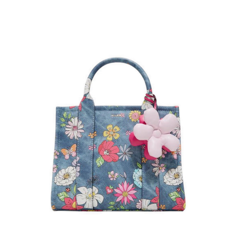 ALDO FLORALBLOOM SATCHEL - OTHER BLUE