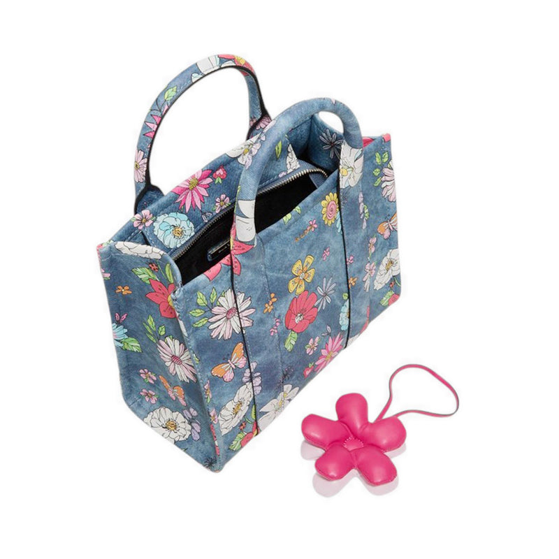 ALDO FLORALBLOOM SATCHEL - OTHER BLUE