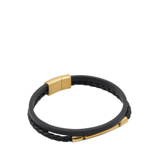 ALDO BEAU BRACELETS - BLACK/GOLD MULTI