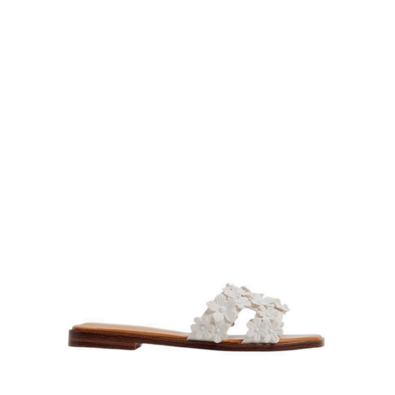 ALDO ITSANDAL FLAT SANDALS - OPEN WHITE