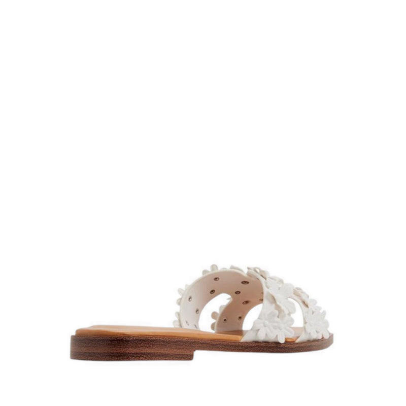 ALDO ITSANDAL FLAT SANDALS - OPEN WHITE