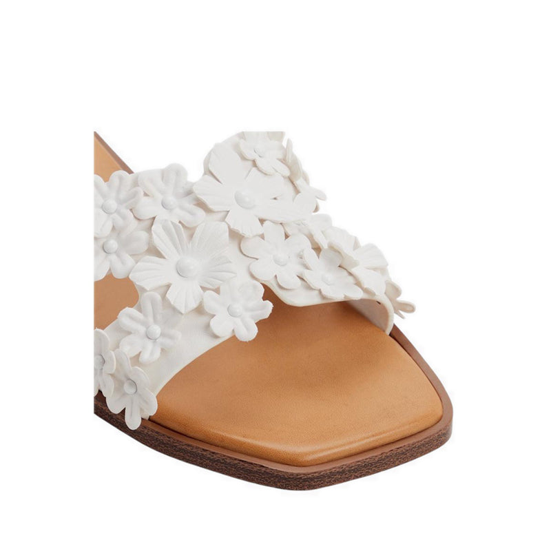 ALDO ITSANDAL FLAT SANDALS - OPEN WHITE
