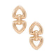 ELYAN EARRINGS - GOLD/CLEAR MULTI