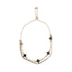ELOURA NECKLACE - BLACK/GOLD MULTI