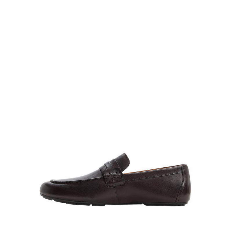 ROEN-IN LOAFERS - DARK BROWN